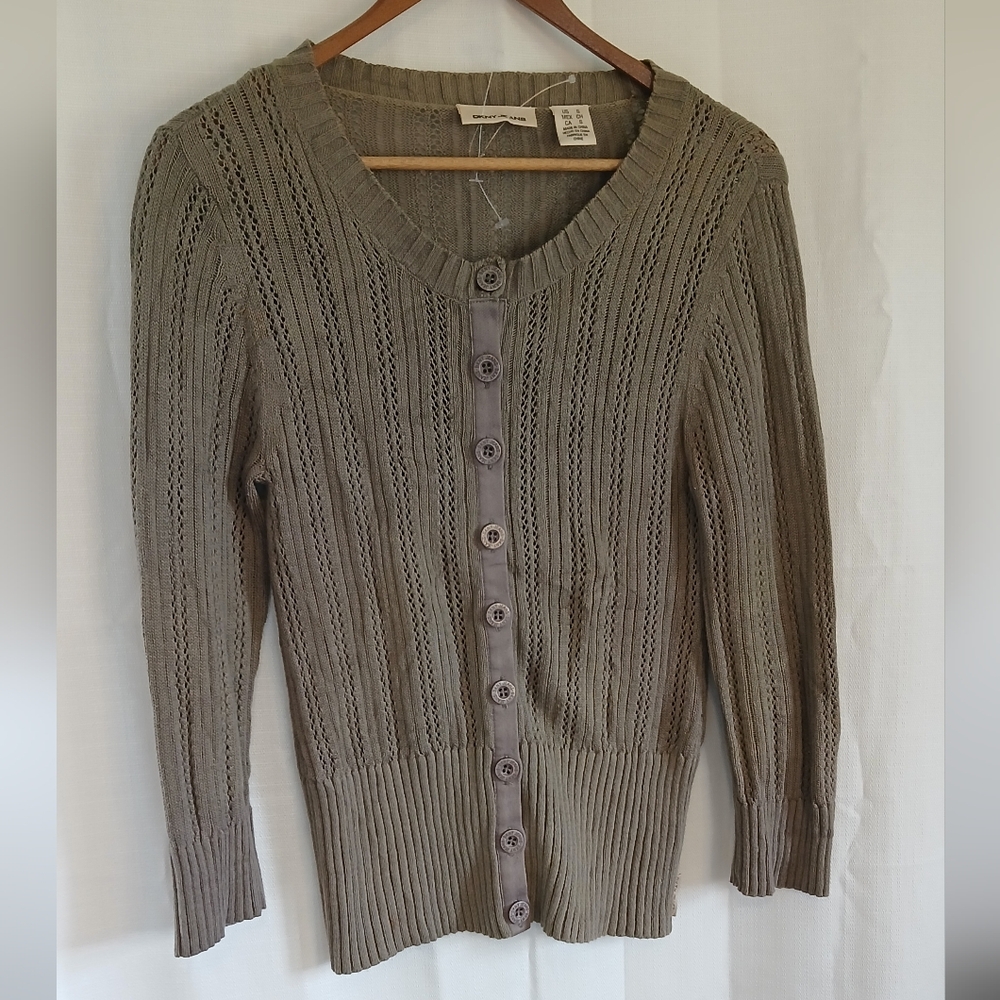 DKNY Jeans knit cardigan